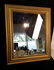 Gold Painted Wood Framed Mirror