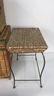 Group Lot 6 Woven Style Side Tables - 5