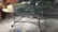 Oval Glass & Wrought Iron Base Table