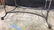 Oval Glass & Wrought Iron Base Table - 4