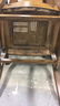 6 Vintage Wood & Cane Slat Back Chairs - 5