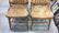 Set 4 Vintage Wood Chairs - 2