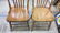 Set 4 Vintage Wood Chairs - 4