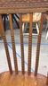 Set 4 Vintage Wood Chairs - 6