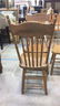 Set 4 Vintage Wood Chairs - 9