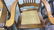2 Vintage Wood & Cane & Palm Rocking Chairs - 7