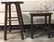 Two Oak Made Arts & Crafts Style Stools