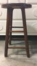 Two Oak Made Arts & Crafts Style Stools - 2