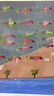 Mixed Media Bird Beach Flock Art - 5