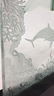 Group Lot Undersea Life Etched Glass Panels - 4