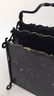Antique Wrought Iron Metal Magazine Rack - 6
