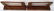 Pair Vintage Hooks and Hat Shelf - 2