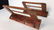 Pair Vintage Hooks and Hat Shelf - 6
