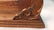 Vintage Oak Mantle Mirror with Shelves - 5