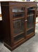 Vintage Glass & Wood Display Cabinet