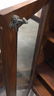 Vintage Glass & Wood Display Cabinet - 7