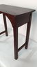 Amish Style Mahogany Console or Desk - 5
