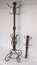 Group Lot Brass Coat Racks - 2