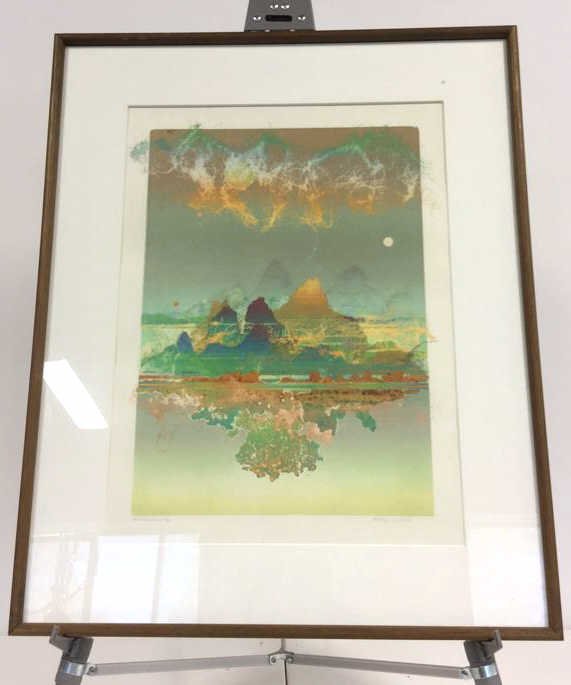Signed Vintage Lithograph (1 of 6)