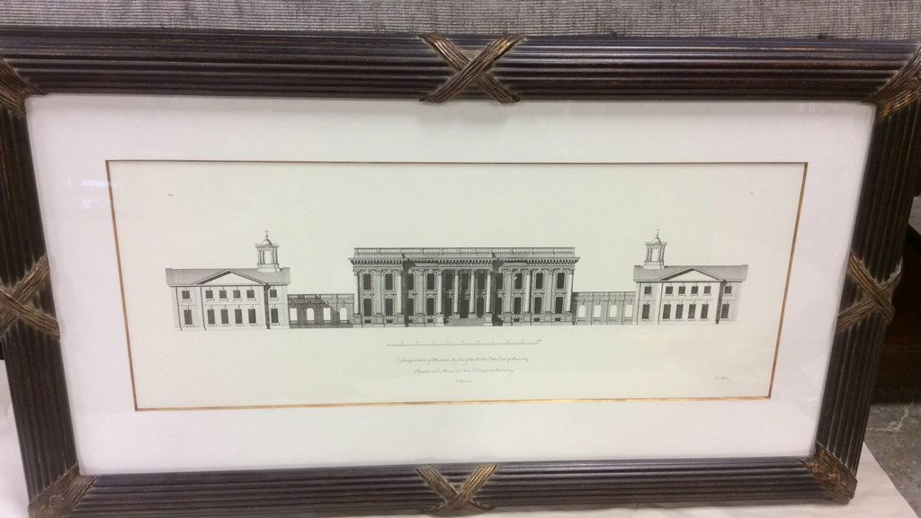 Ethan Allen Framed Print of Heathorpe (1 of 7)