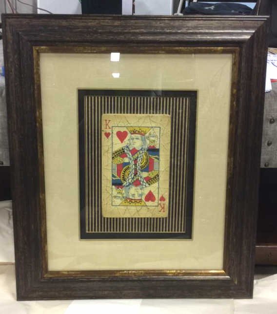 King Playing Card Mixed Media Artwork (1 of 10)