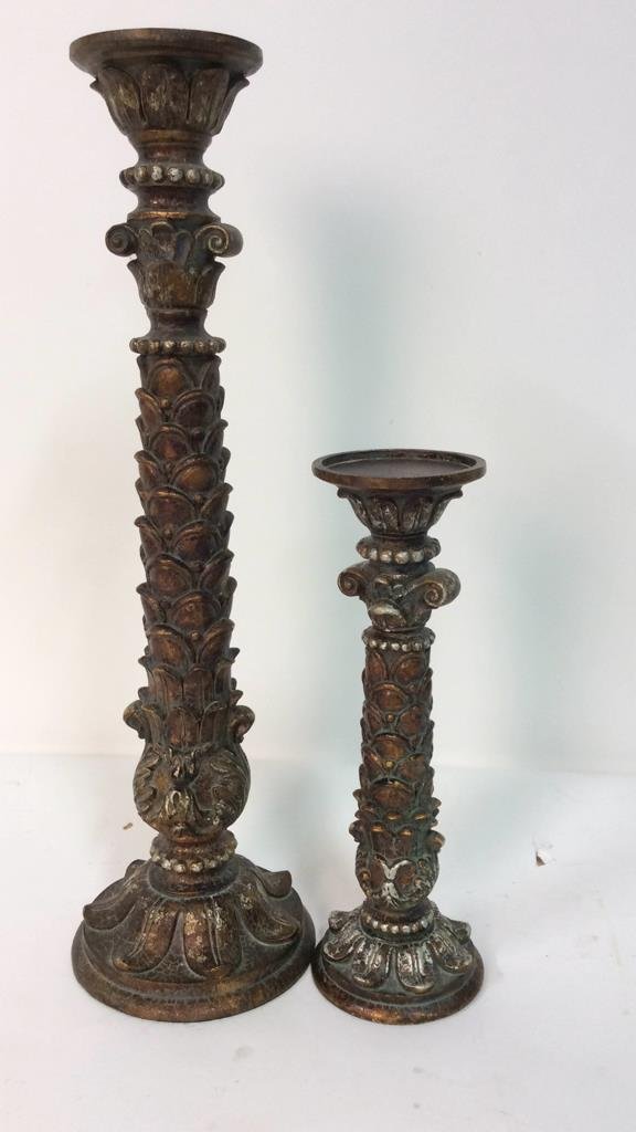Ethan Allen Pair Candlesticks (1 of 5)