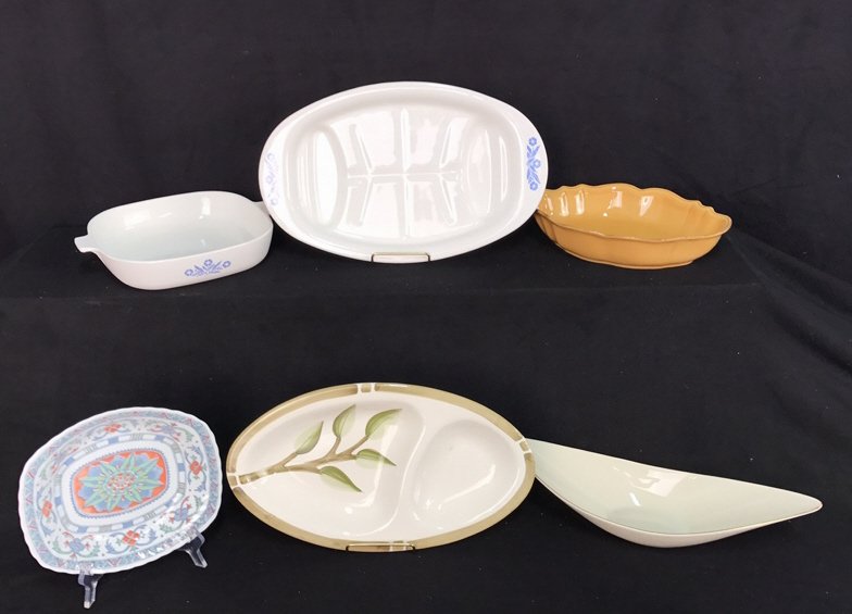 6 Piece Serving Plate Lot (1 of 10)