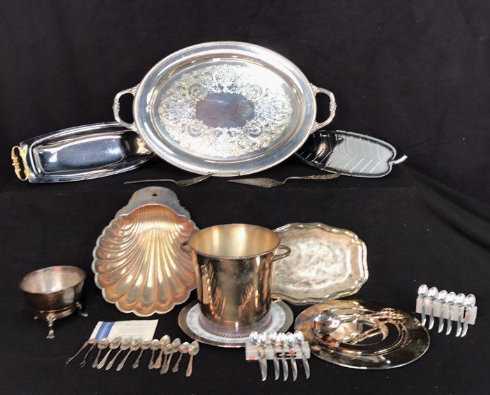 20+ Silver Plate Group Lot (1 of 7)