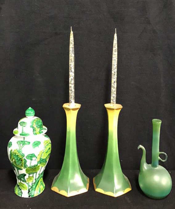 4 Piece Green Theme Group Lot (1 of 8)
