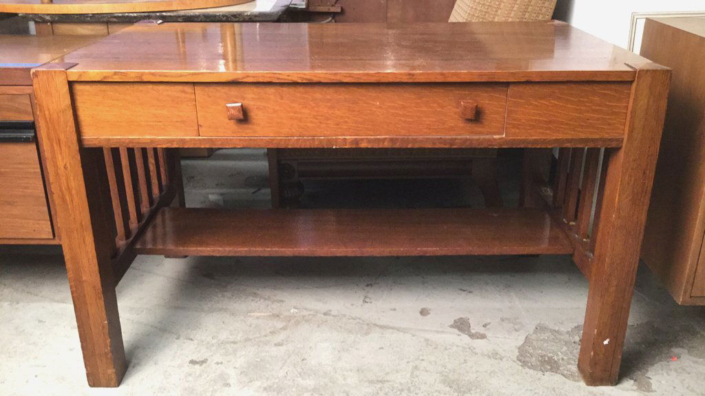 Midcentury Wood Coffee Table (1 of 7)
