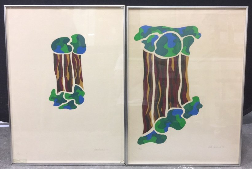 Signed PATTI AUERBACH '75 Silkscreen Series (1 of 8)