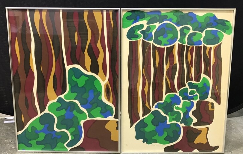 Signed PATTI AUERBACH '75 Silkscreen Series (1 of 6)