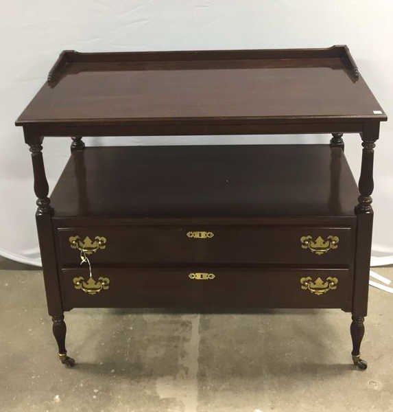 Ethan Allen Server on Casters (1 of 10)