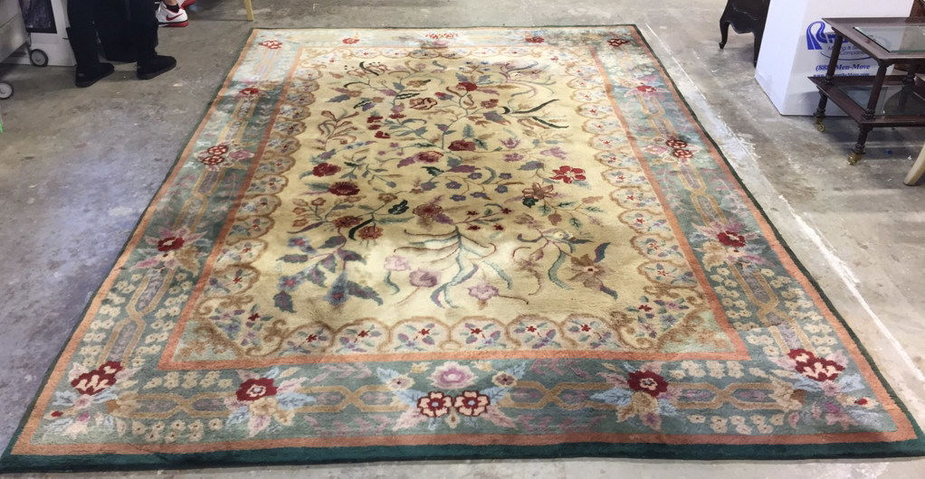 Custom Carpet Vintage Garden Pattern Style (1 of 10)