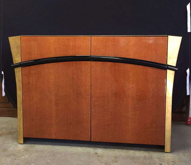 Custom Art Deco Credenza (1 of 9)