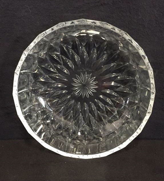 Signed VAL ST LAMBERT Crystal Bowl (1 of 10)