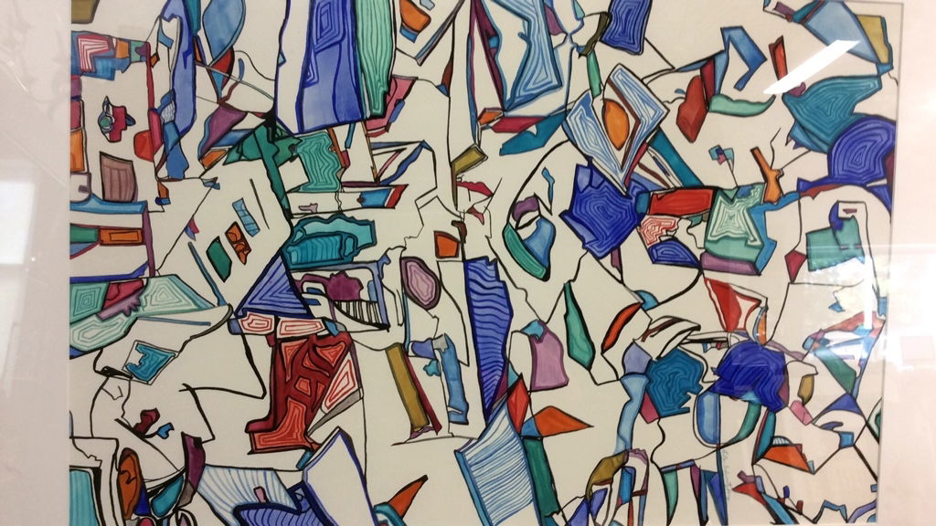 Lita Schwartzberg Signed Abstract Graphic (1 of 10)