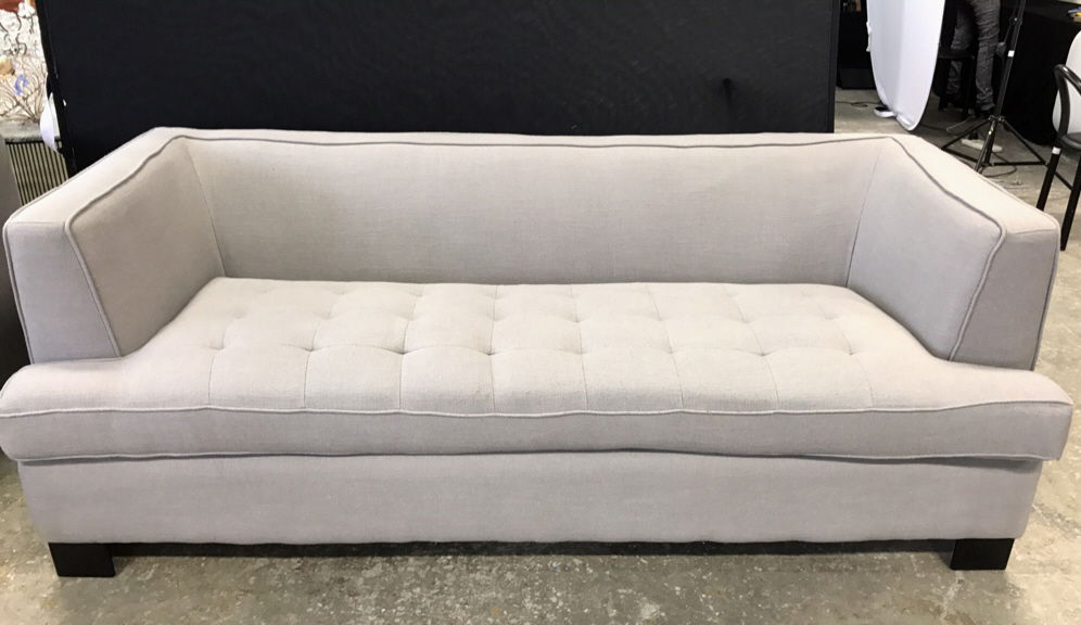 Contemporary Style Tufted Seat Sofa (1 of 7)