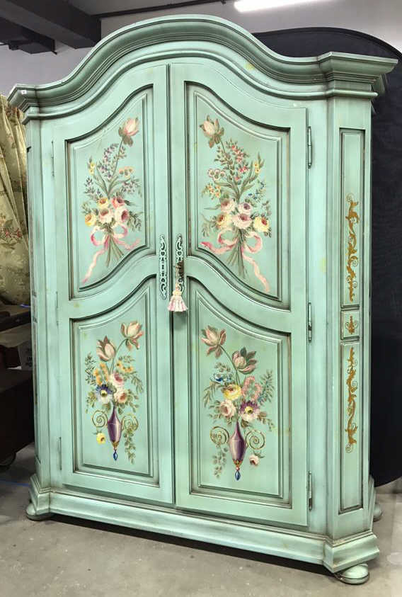 ABC Hand Painted Armoire (1 of 10)