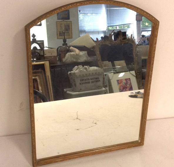 Vintage Gold Painted Framed Mirror (1 of 8)