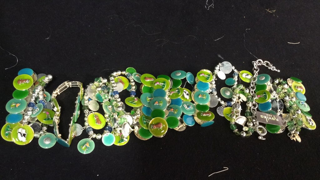 15+ Group NAVIKA USA Golf USA Charm Bracelets (1 of 10)