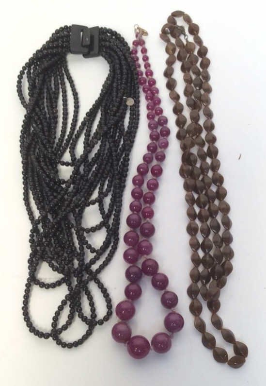 Bohemian Beaded Three Necklaces (1 of 7)