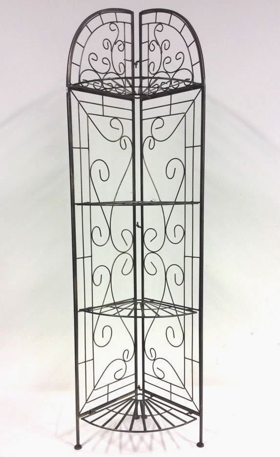 Tuscan Fan Design Portable Whatnot Shelf (1 of 5)