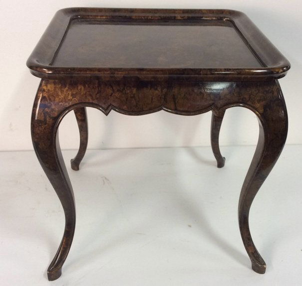 Faux Painted Burled Wood Table (1 of 10)