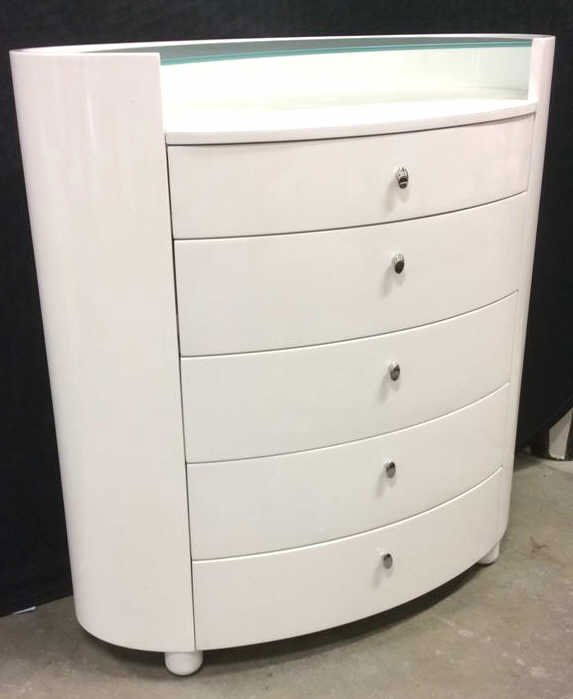 Mid Century Modern Oval Dresser (1 of 10)