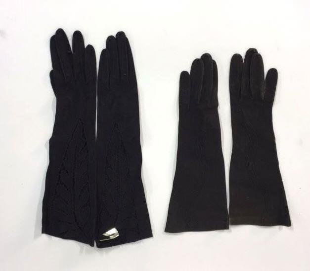 New Old Stock Vintage Ladies Suede Leather Gloves (1 of 7)