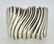 Wide Nouveau Sterling Silver Cuff