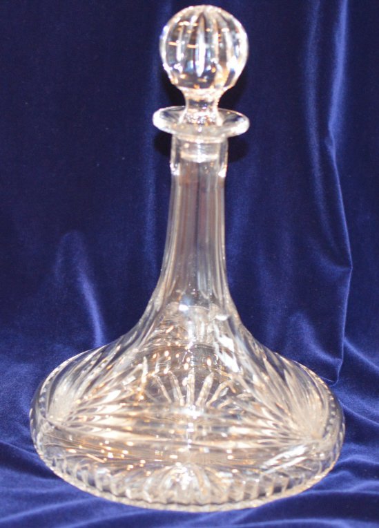 Waterford Marquis Ships Crystal Decanter & Stopper (1 of 2)