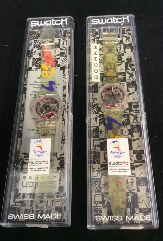 2 Swatch Watches In Original Cases (1 of 9)