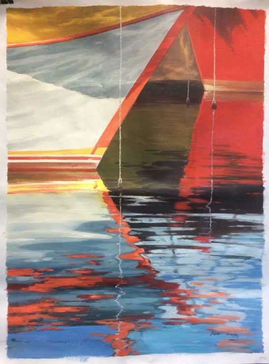 Alex Wang Painting On Canvas (1 of 9)